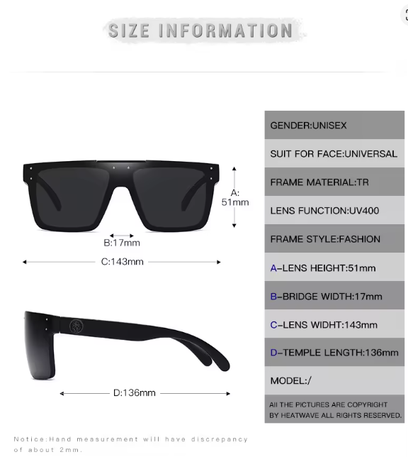 Heat Wave Visual Cruze Sunglasses – HW03